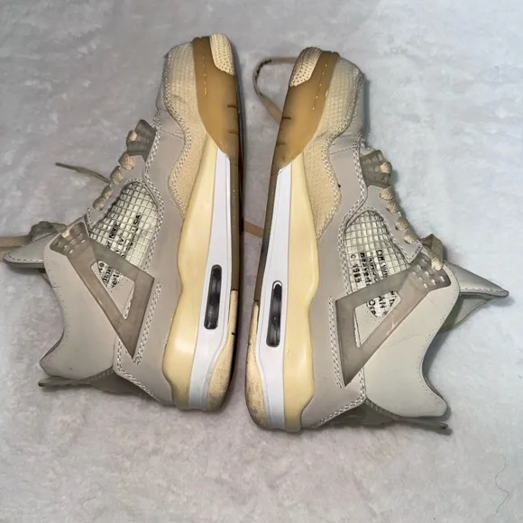 Jordan shoes Jordan 4 Retro Neutral Beige Retro Sneakers - Picture 15 of 17